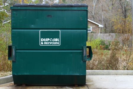 Dumpster pad